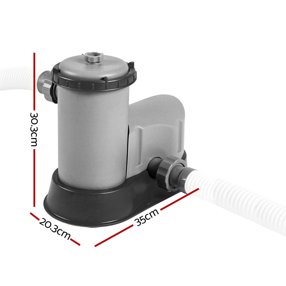 Bestway 1500 GPH Filter Pump Swimming Pool Cleaner