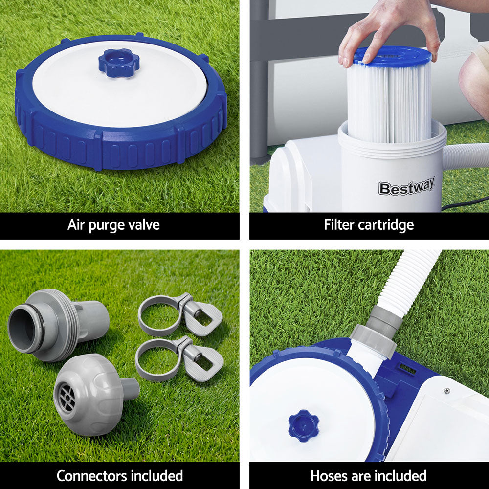 Bestway 2500 GPH Filter Pump Swimming Pool Cleaner