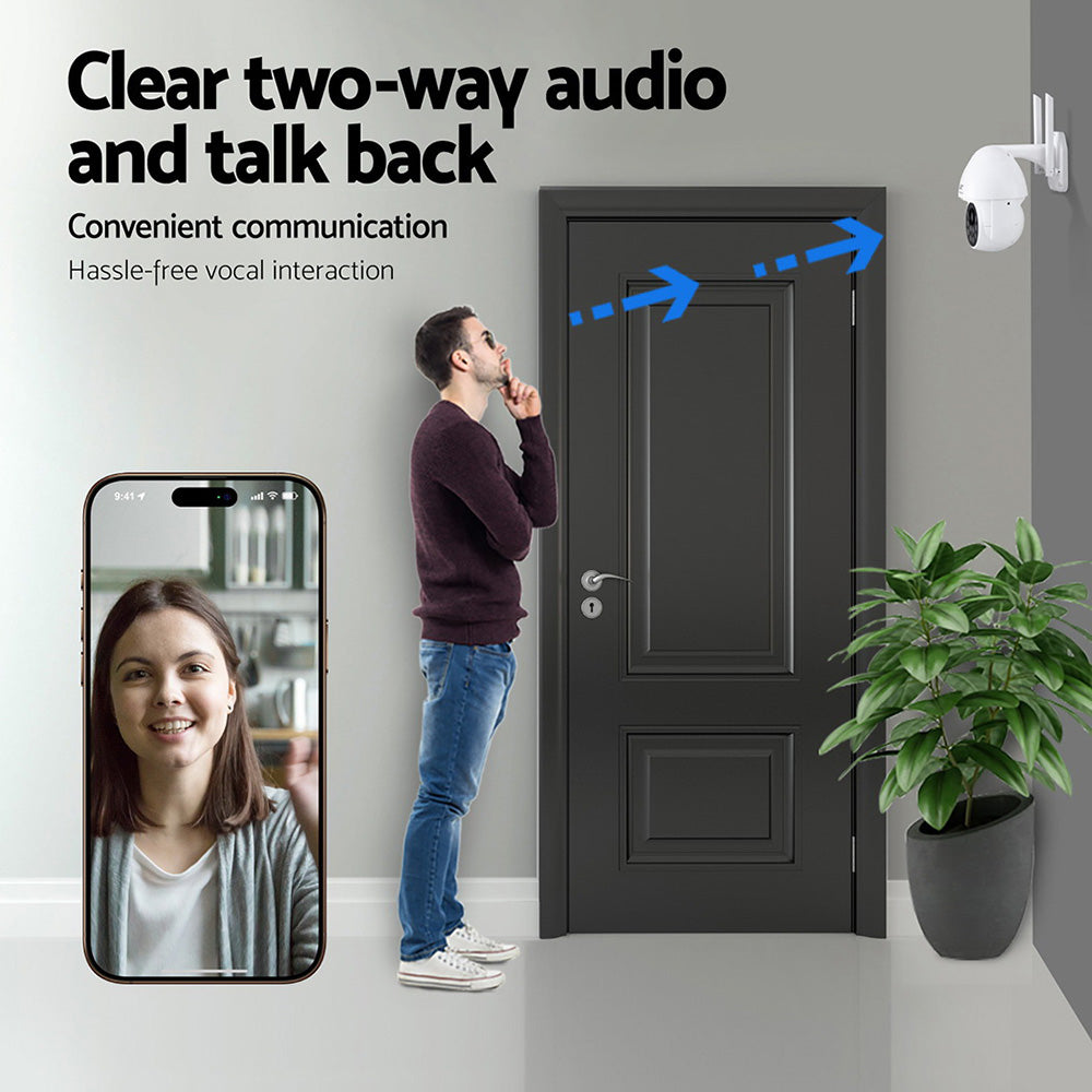 UL-tech Wireless IP Camera Outdoor CCTV Security System HD 1080P WIFI PTZ 2MP