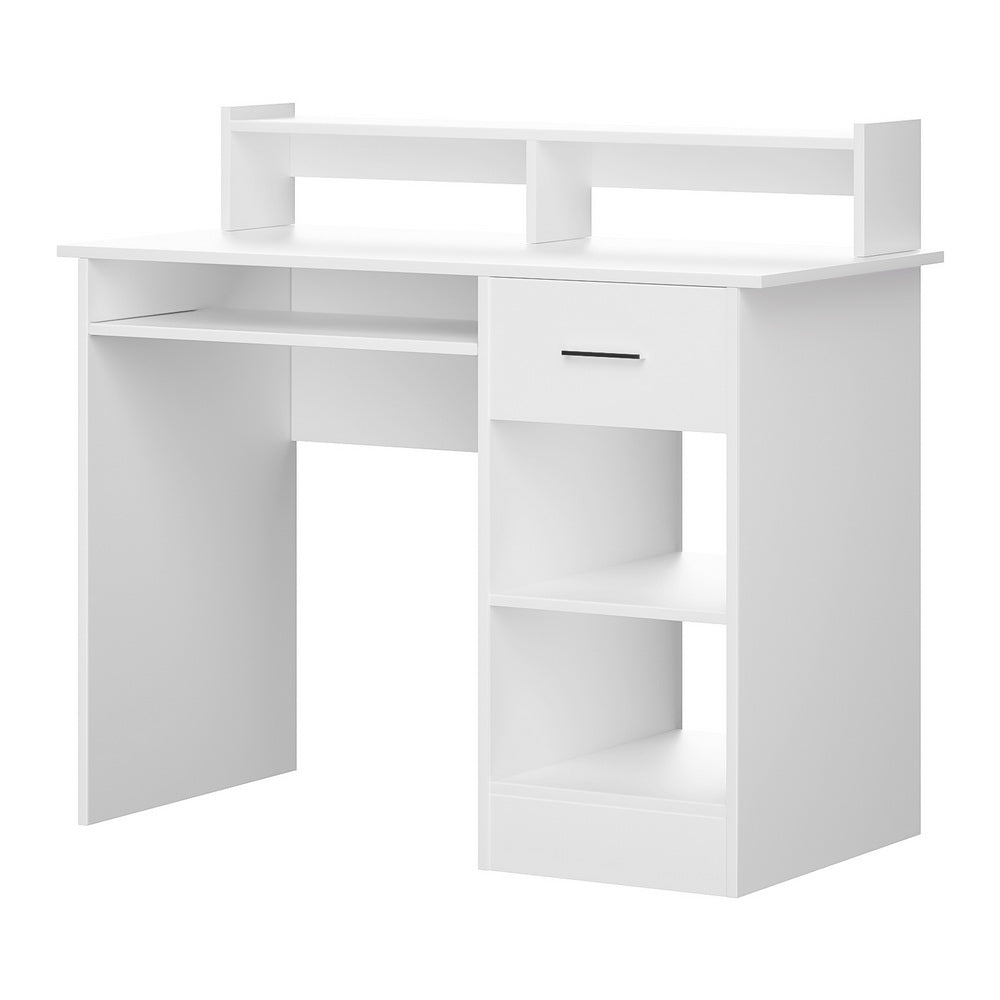 Artiss Office Computer Desk with Storage - White