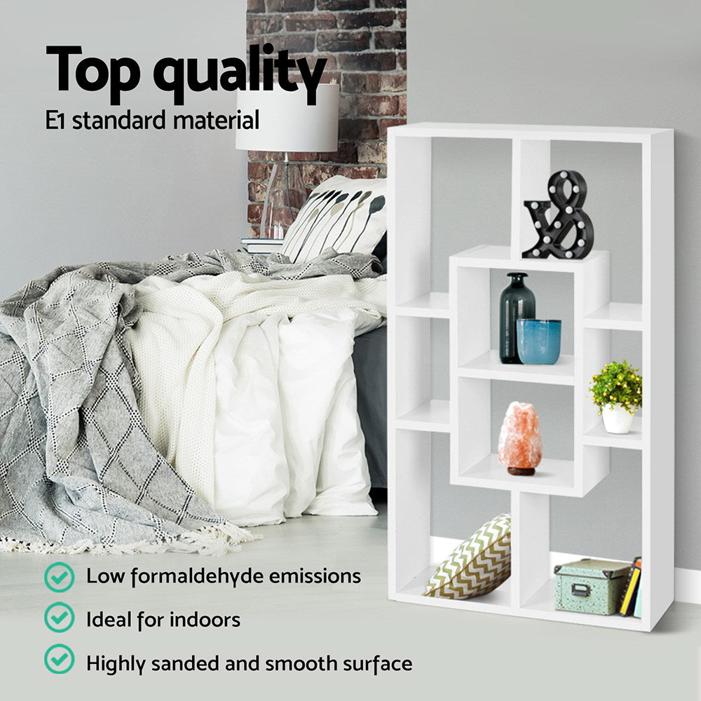 Artiss Floating Wall Shelf DIY Mount Storage Bookshelf Display Rack White