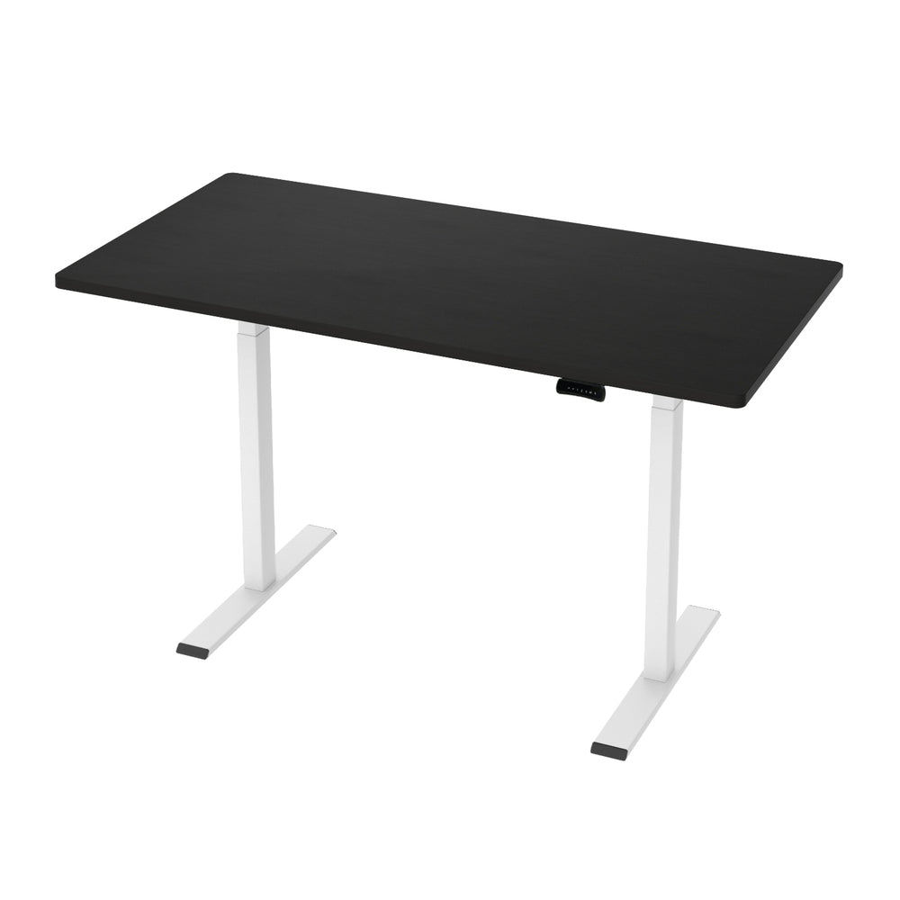 Artiss Standing Desk Electric Adjustable Sit Stand Desks White Black 140cm