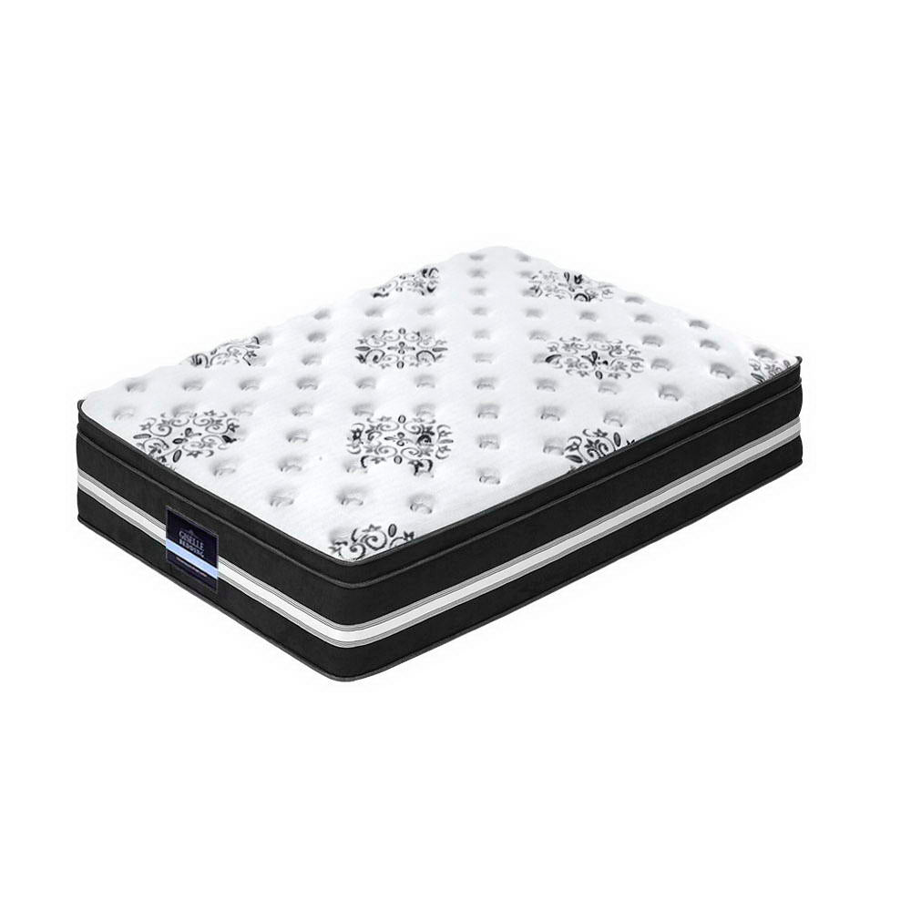 Giselle Bedding Donegal Euro Top Cool Gel Pocket Spring Mattress 34cm Thick Single