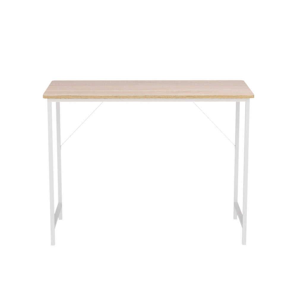 Artiss Minimalist Metal Desk - White