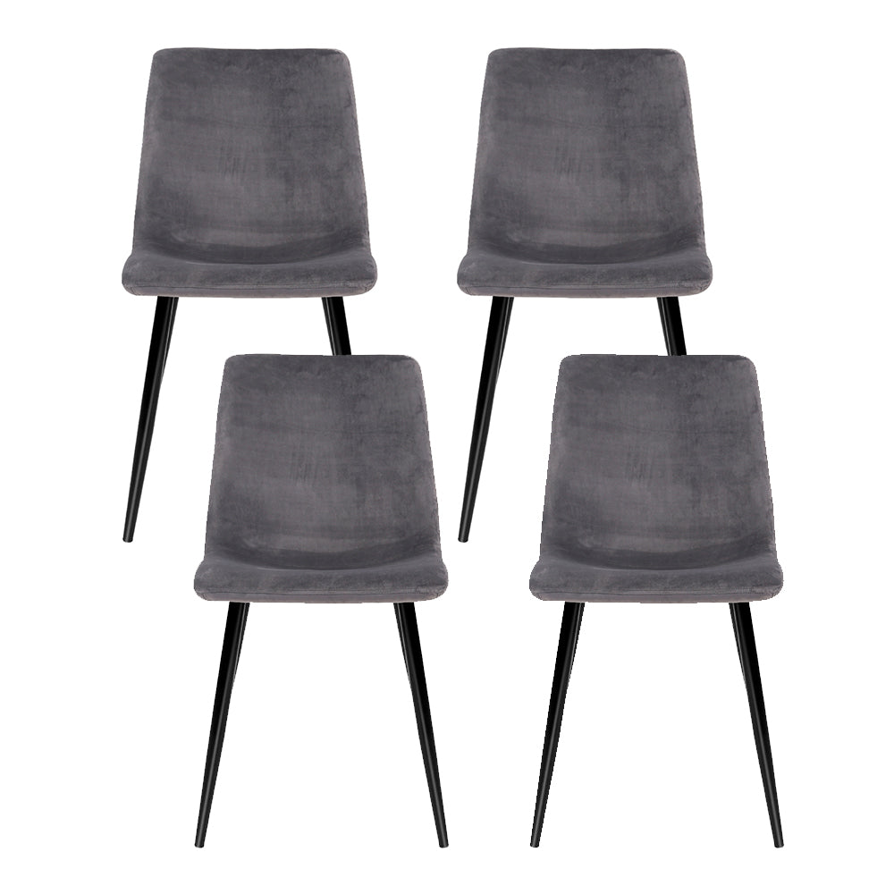 Set of 4 Artiss Modern Dining Chairs