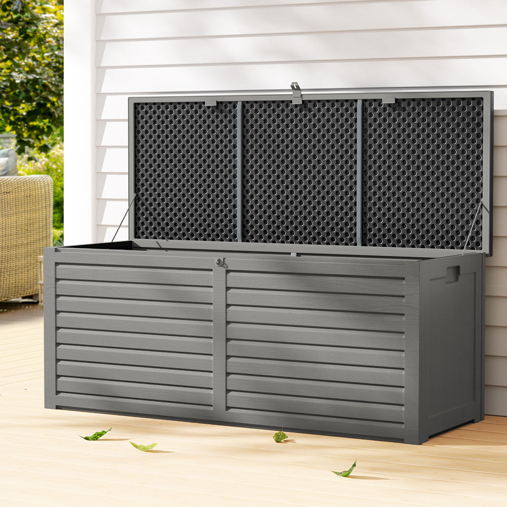 Gardeon Outdoor Storage Box Bench Seat 390L