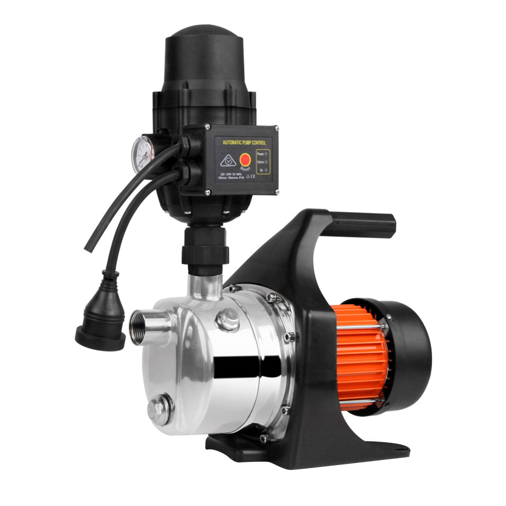 Giantz 800W High Pressure Garden Water Pump with Auto Controller