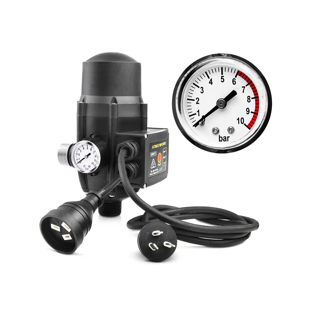 Giantz Garden Water Pump High Pressure 2000W 4-Stage Tank Irrigation Black
