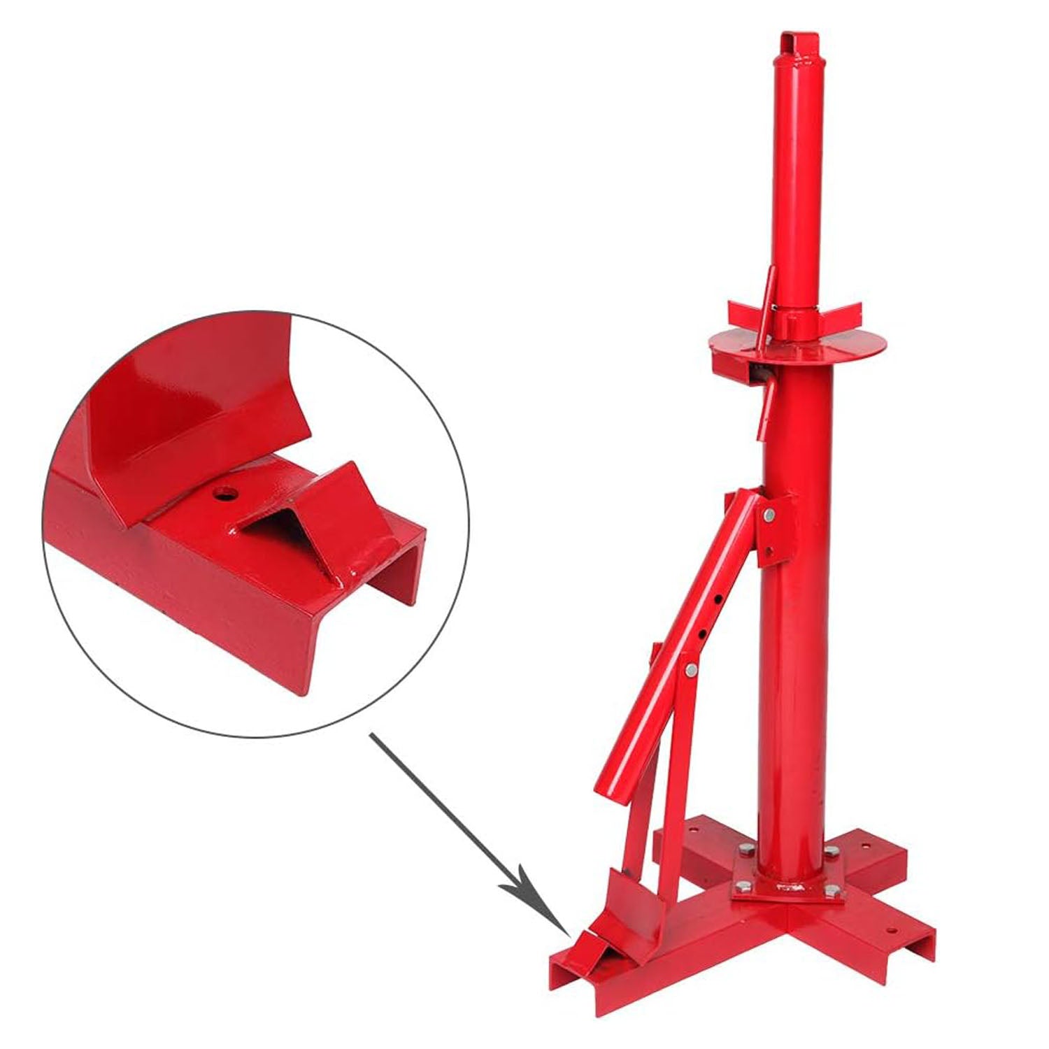 Manual Portable Hand Tyre Changer Bead Breaker Tool Mounting Home Shop Auto