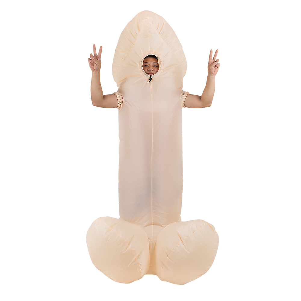 WILLY Fancy Dress Inflatable Suit -Fan Operated Costume