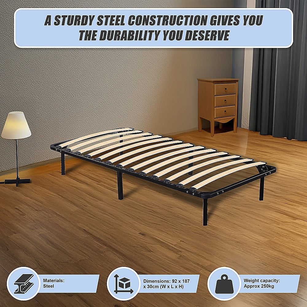 Single Metal Bed Frame - Bedroom Furniture