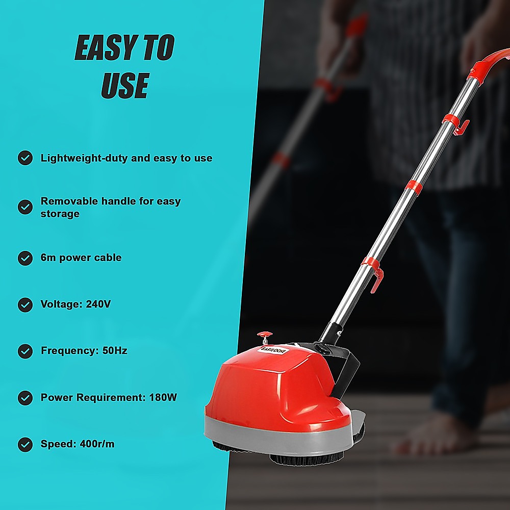 Electric Floor Polisher Timber Hard Tile Waxer Buffer