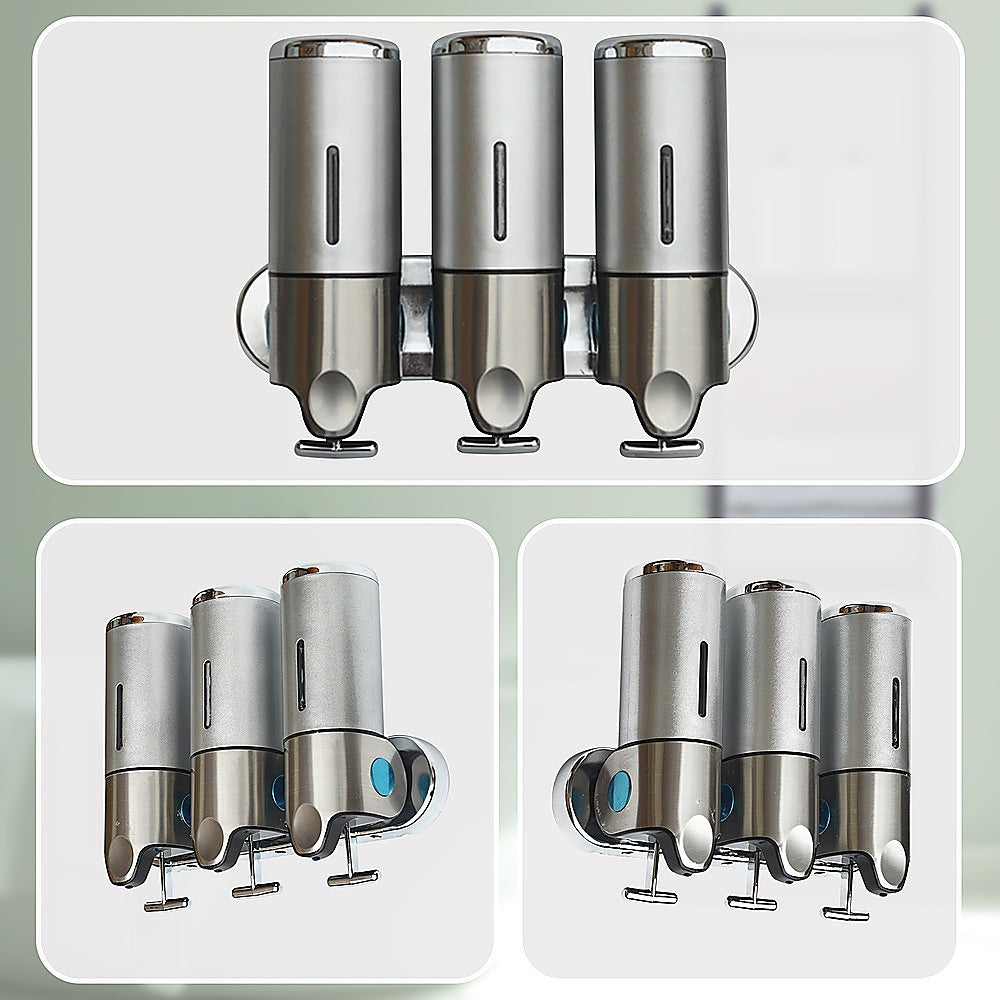 1500ml Shower Liquid Soap Body Lotion Gel Shampoo Bathroom DISPENSER