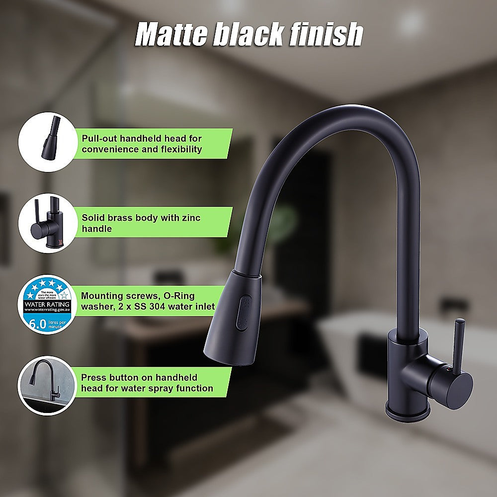 Basin Mixer Tap Faucet -Kitchen Laundry Bathroom Sink