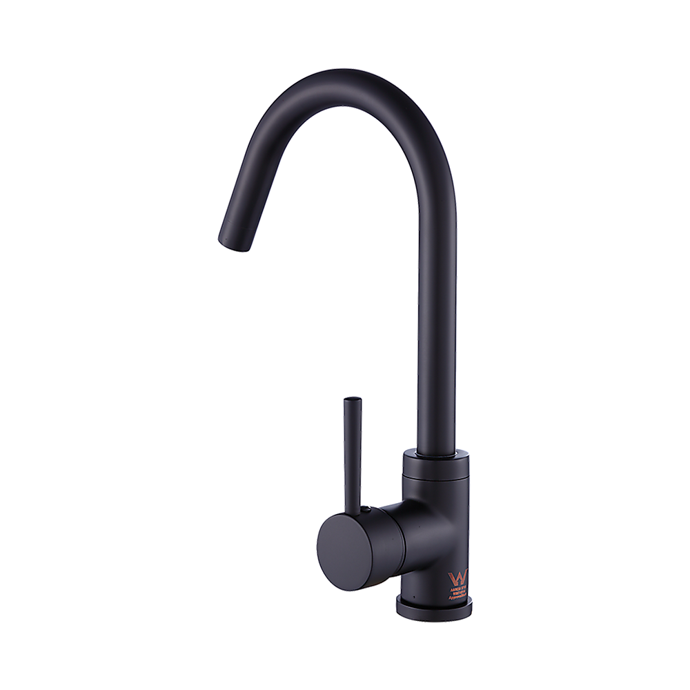 Kitchen Mixer Tap Faucet Basin Laundry Sink - BLACK