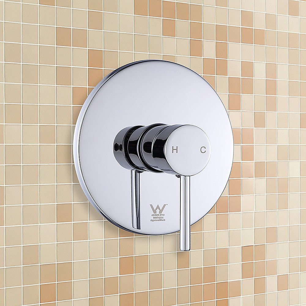 Shower Bath Mixer Tap Bathroom WATERMARK Approved - Chrome