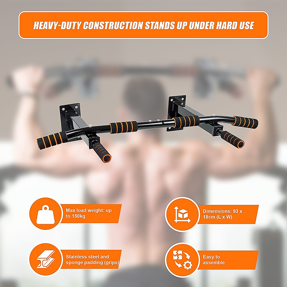 Pull Up Bar Home Heavy Duty Ceiling Chin Up Bar Mounted Gym