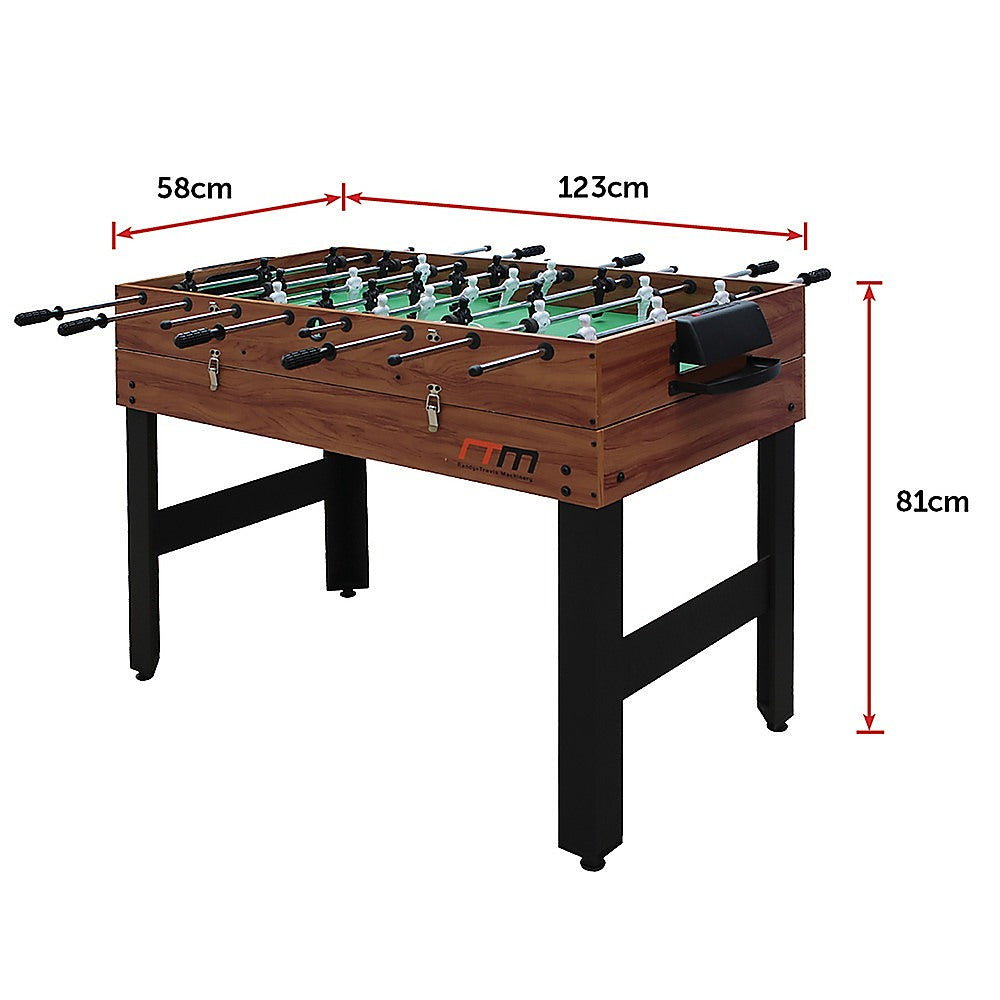 4FT 3-in-1 Games Foosball Soccer Hockey Pool Table Table