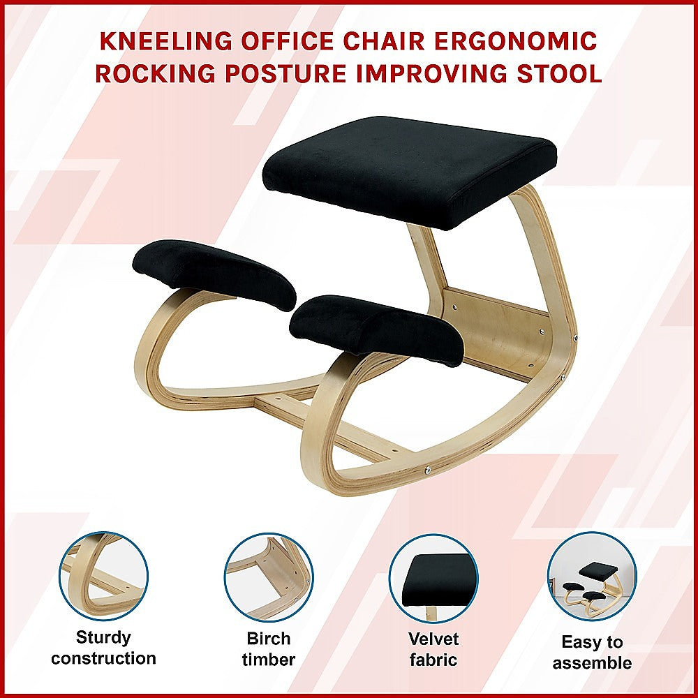 Kneeling Office Chair Ergonomic Varier Rocking Posture Improving Stool