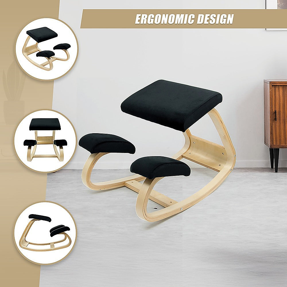 Kneeling Office Chair Ergonomic Varier Rocking Posture Improving Stool
