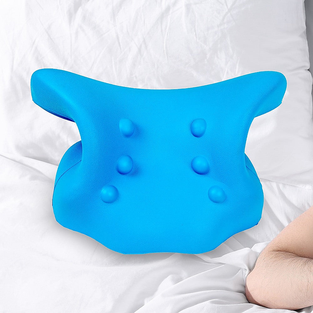 Neck Traction Pillow Rest Cloud Support Neck Stretcher Cervical Pain Relief
