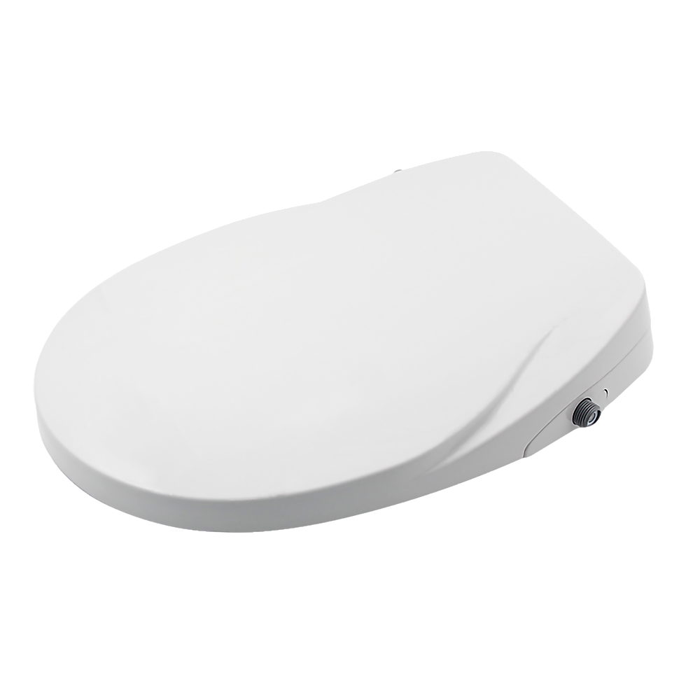 Non Electric Bidet Toilet Seat W/ Cover Bathroom Spray Washlet Water Wash
