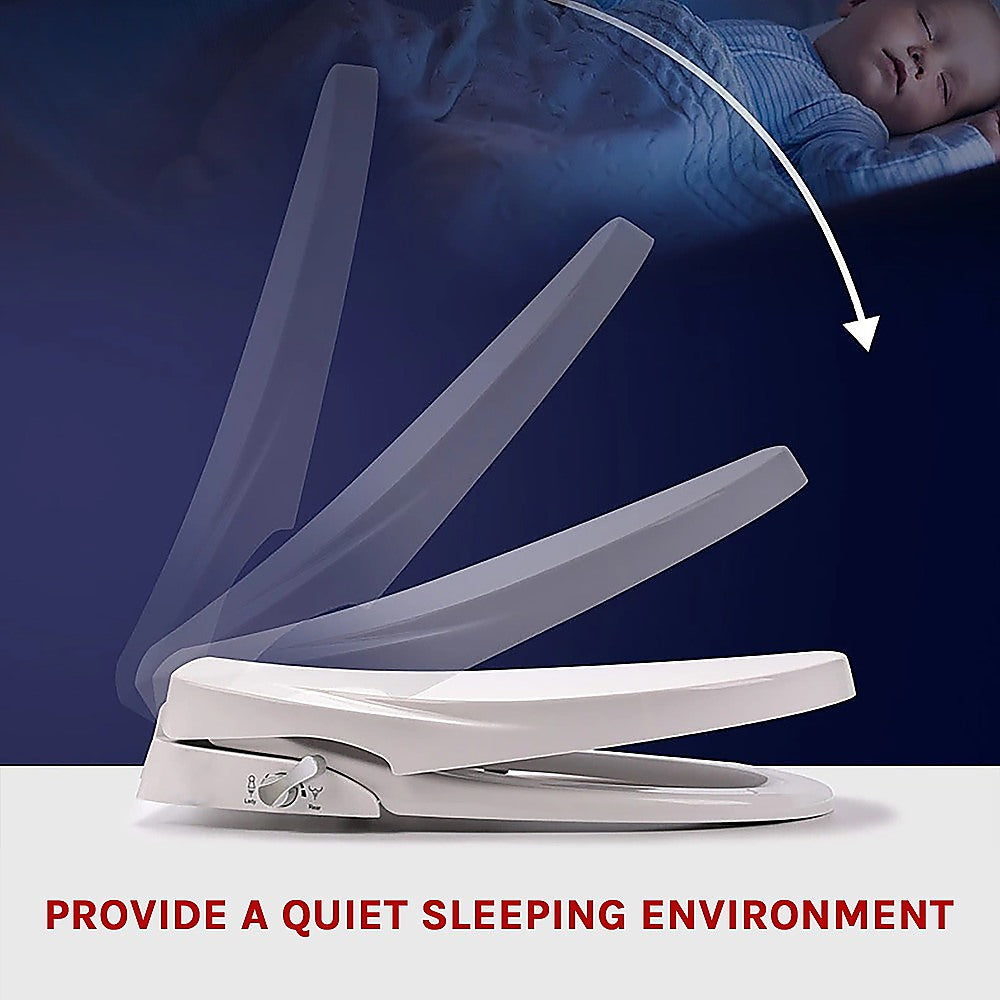 Non Electric Bidet Toilet Seat W/ Cover Bathroom Spray Washlet Water Wash