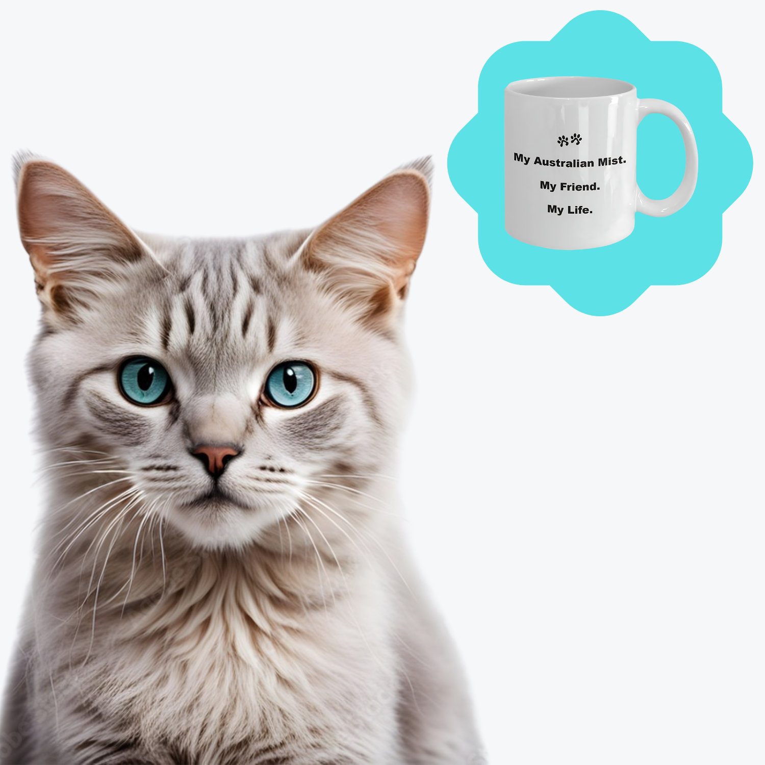 For Cat Lover, 40+ Breeds Avail, Cat Owner, Cat Breeder, Feline Friend