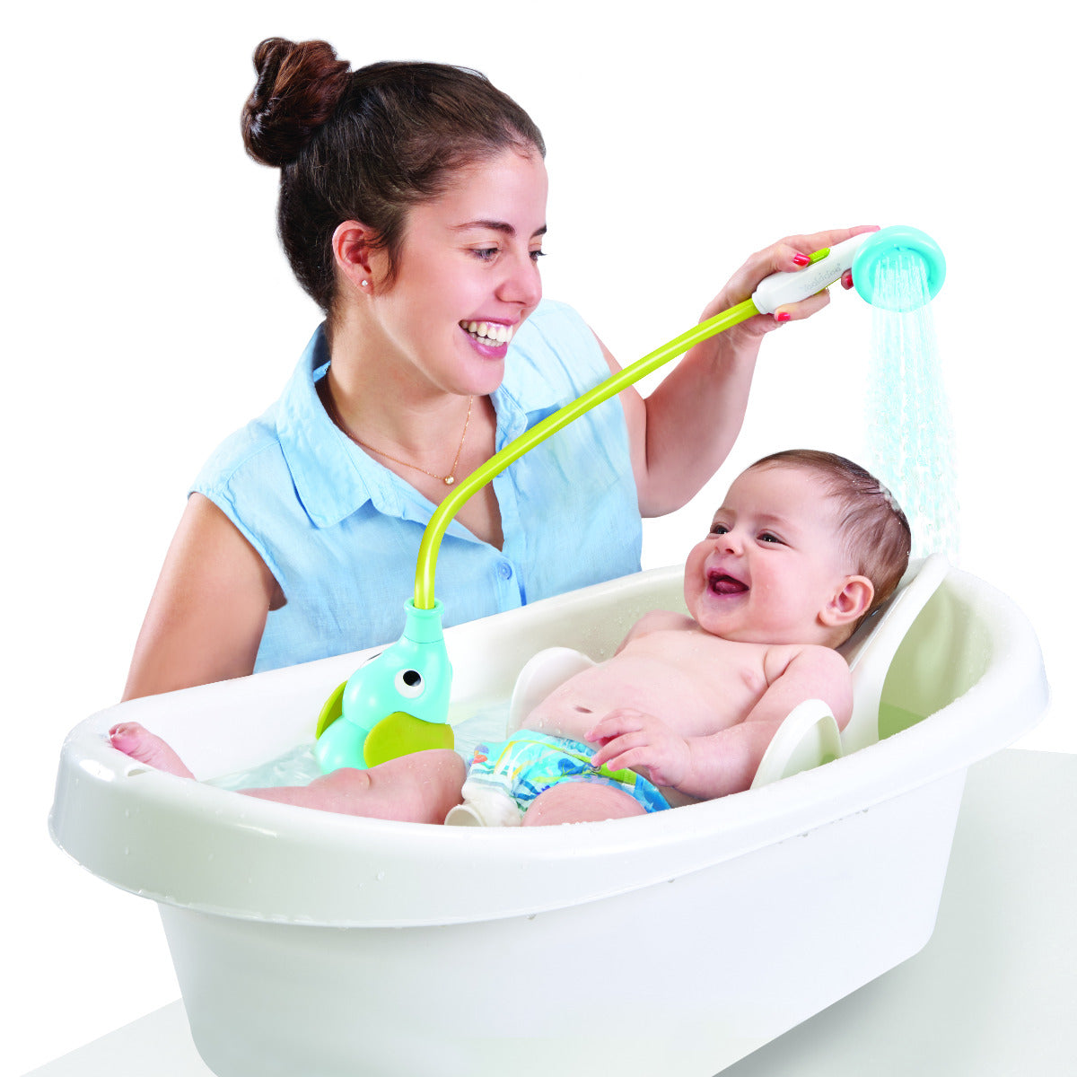 Yookidoo Elephant Baby Shower - Blue