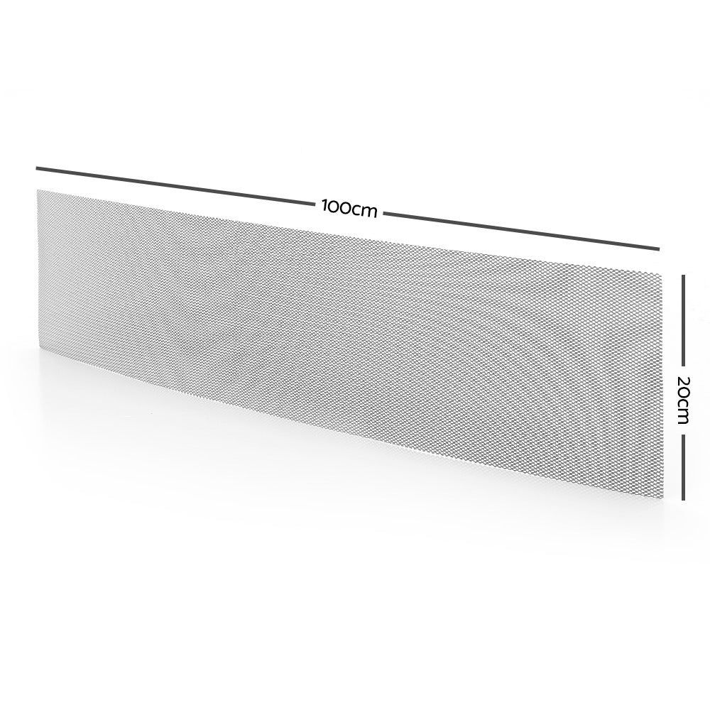 Gardeon 20x Gutter Guard Guards Aluminium Leaf Mesh 1MM Thickness DIY Garden