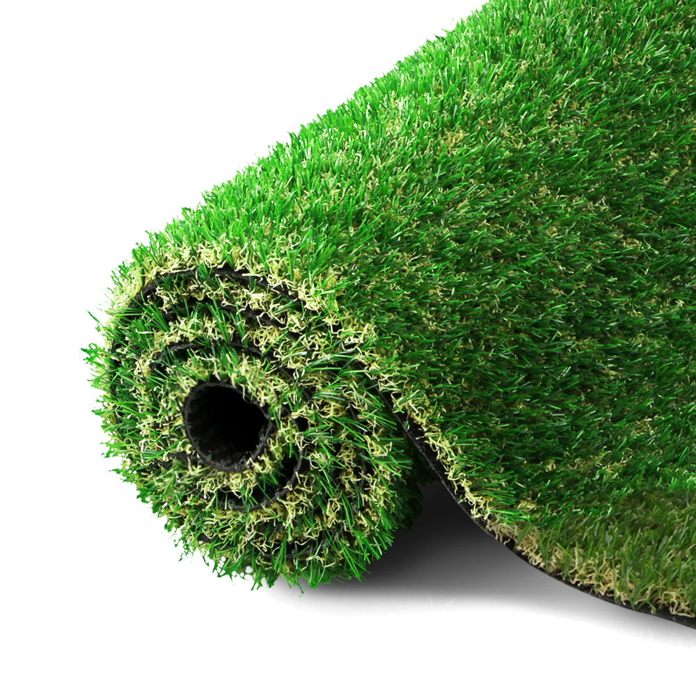 Prime Turf Artificial Grass 60SQM 30mm Synthetic Fake Lawn Turf Plastic Plant 4-coloured 2mx5m