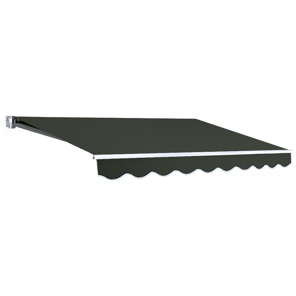 Instahut Folding Arm Awning Outdoor Awning Retractable Sunshade 2.5Mx2M Grey