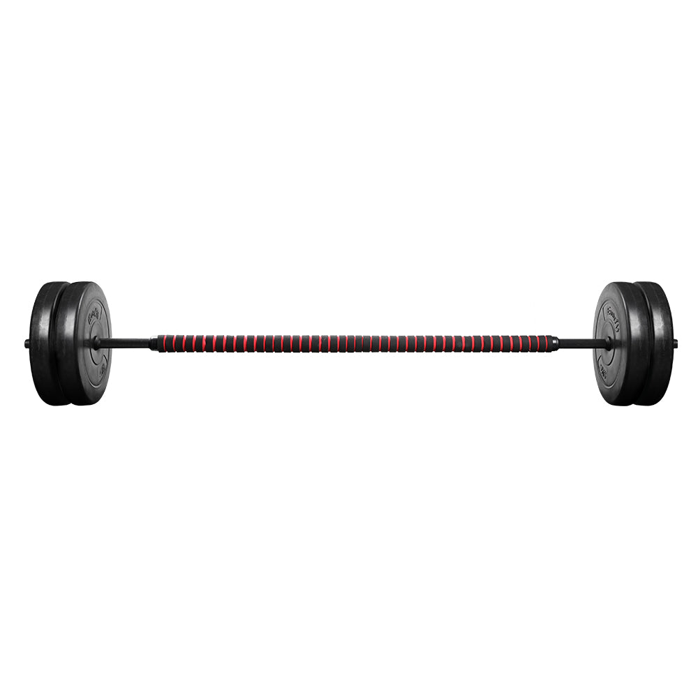 Everfit 42.5KG Barbell Set Weight Plates Bar Fitness Exercise Home Gym