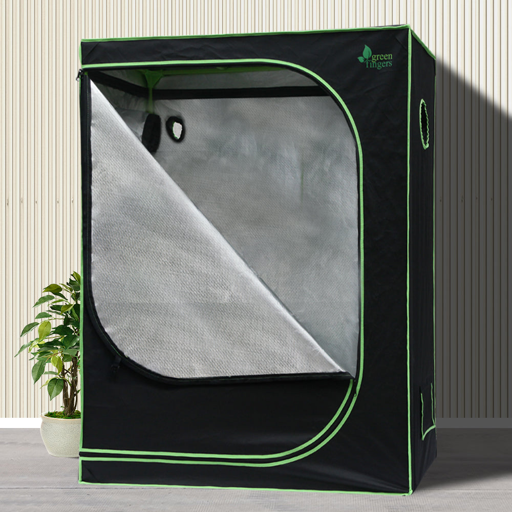 Green Fingers Grow Tent 120x60x150CM Hydroponics Kit Indoor Plant Room System