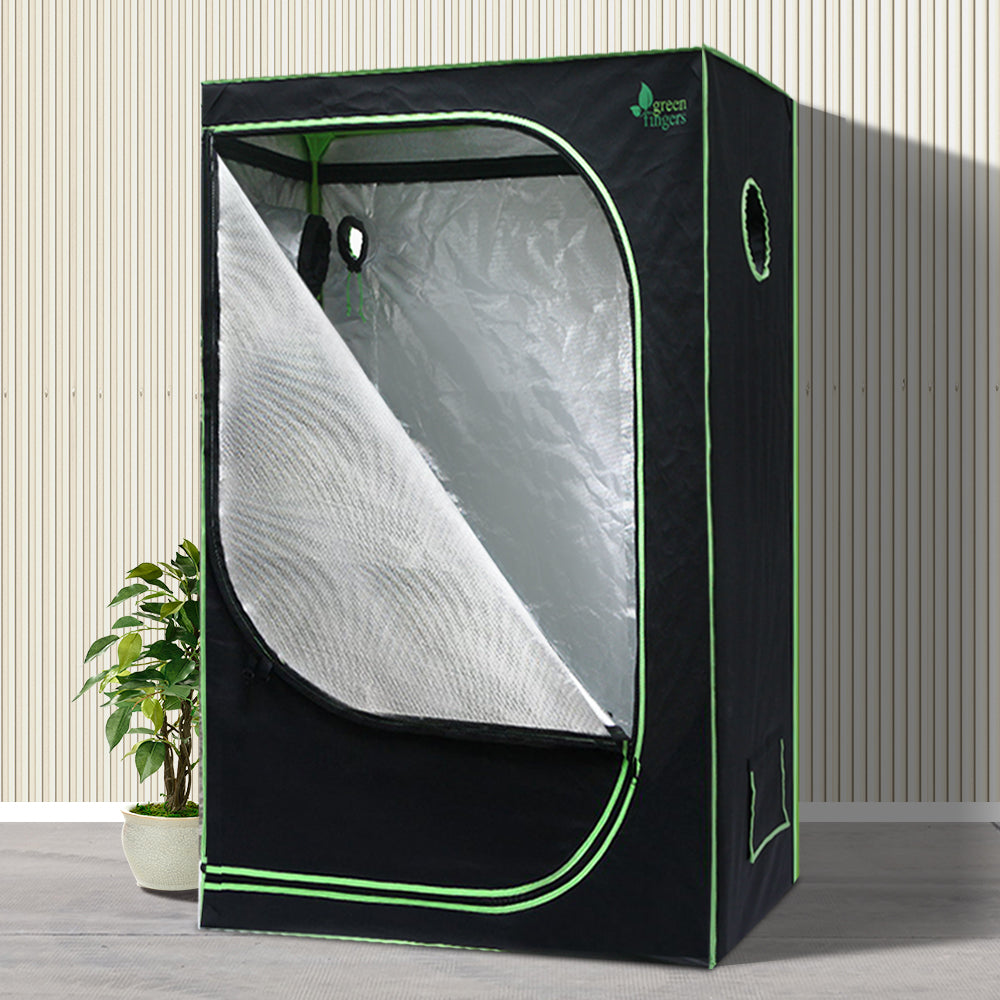 Green Fingers Grow Tent 90x50x160CM Hydroponics Kit Indoor Plant Room System