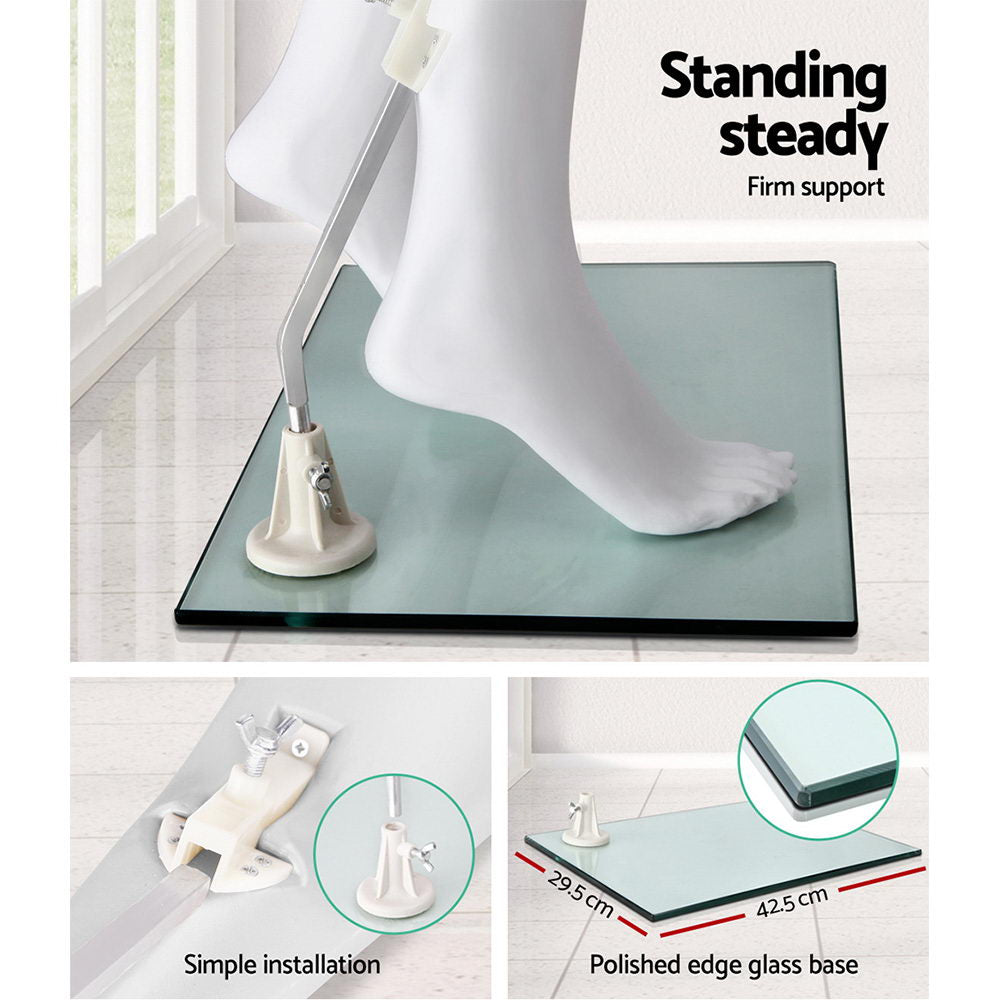 175cm Tall Full Body Female Mannequin - White