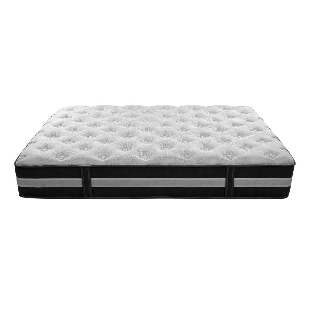 Giselle Bedding Lotus Tight Top Pocket Spring Mattress 30cm Thick Single