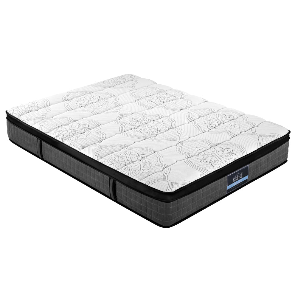Giselle Bedding Ronnie Euro Top Latex Pocket Spring Mattress 34cm Thick King