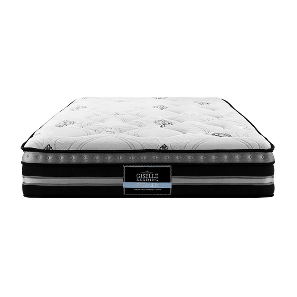 Giselle Bedding Galaxy Euro Top Cool Gel Pocket Spring Mattress 35cm Thick Single