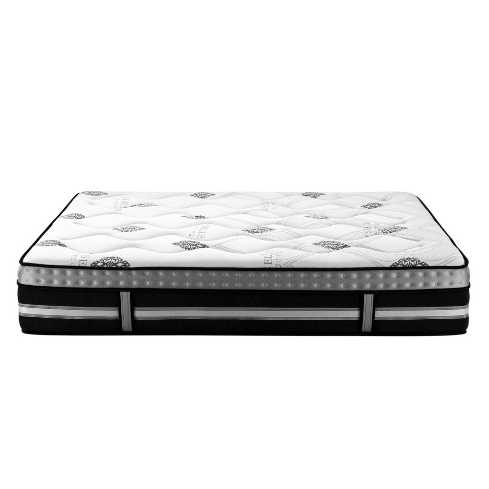 Giselle Bedding Galaxy Euro Top Cool Gel Pocket Spring Mattress 35cm Thick Single