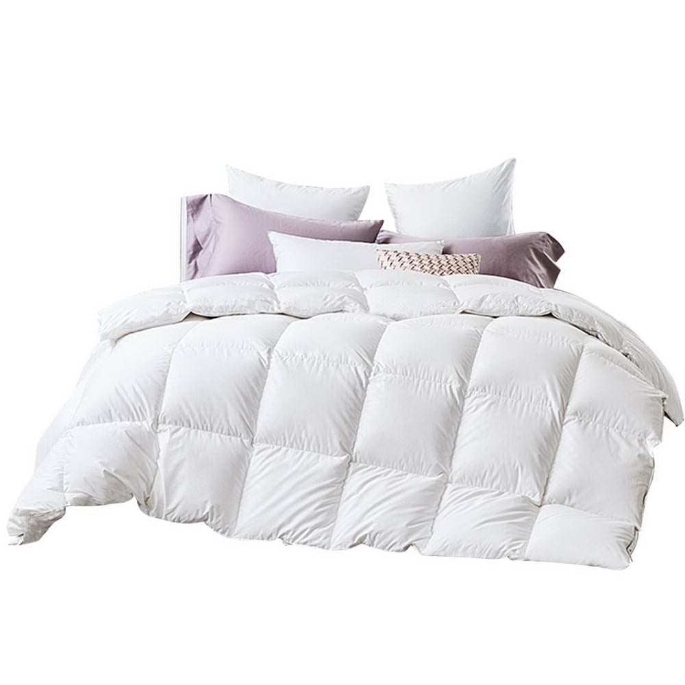 Giselle Bedding Duck Down Feather Quilt 700GSM Super King
