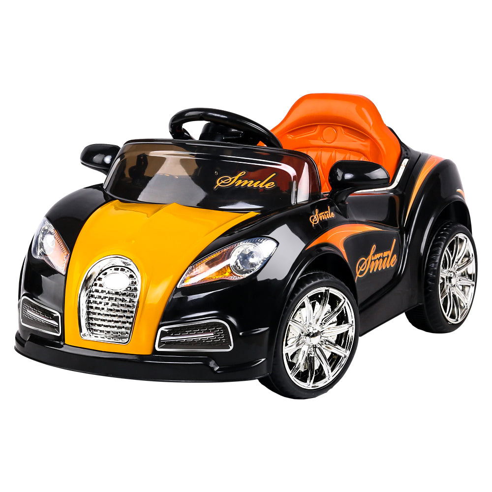 Rigo Kids Ride On Car - Black & Orange