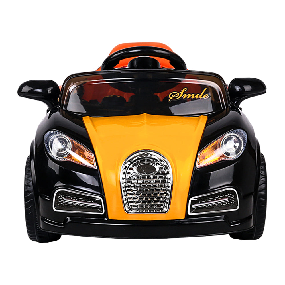Rigo Kids Ride On Car - Black & Orange