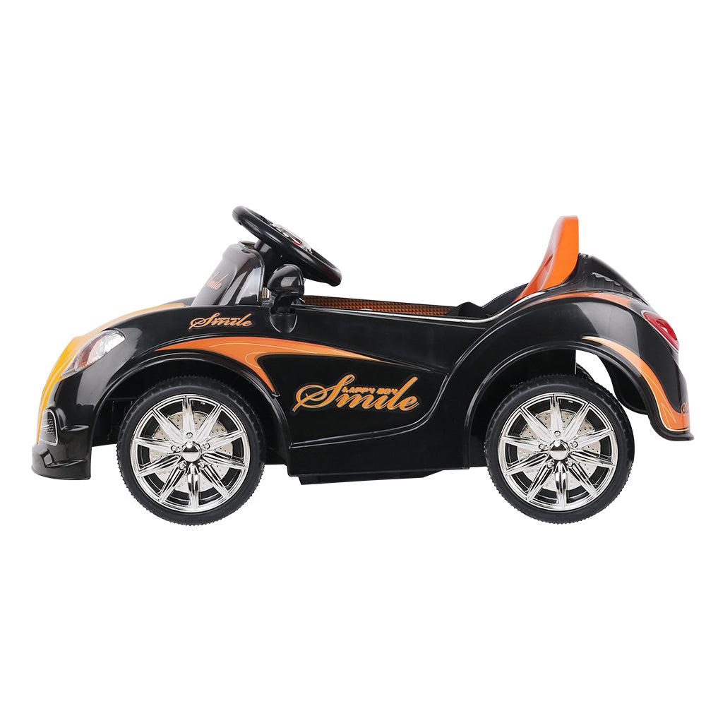 Rigo Kids Ride On Car - Black & Orange