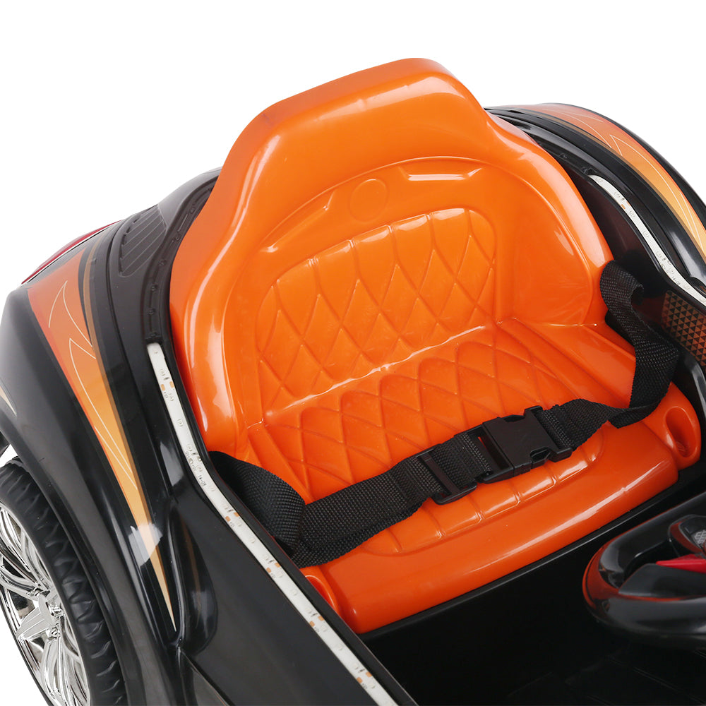 Rigo Kids Ride On Car - Black & Orange