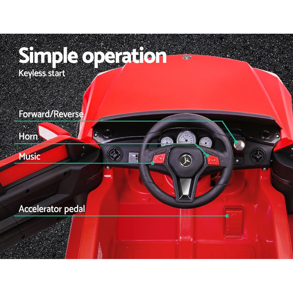 Rigo Kids start button Ride On Car - Red