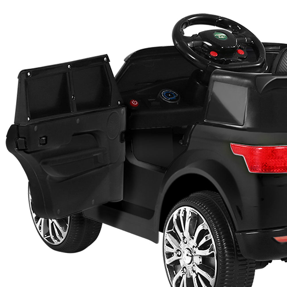 Rigo Ride On Car Kids Electric Ride On Cars SUV Remote 12V Black