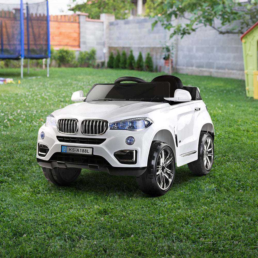 Rigo Kids Ride On Car - White
