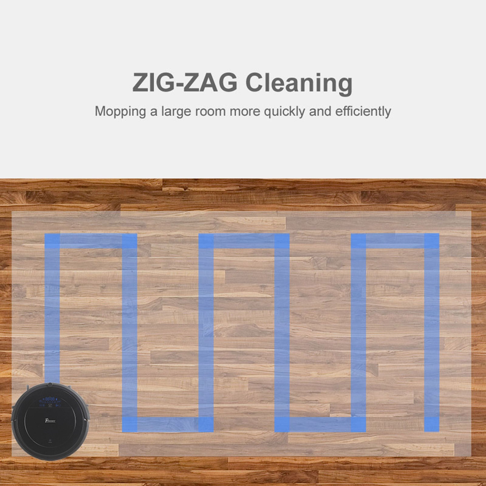 Pursonic i9 Robotic Vacuum Cleaner Carpet Floor Dry Wet Mopping Auto Robot Black Black