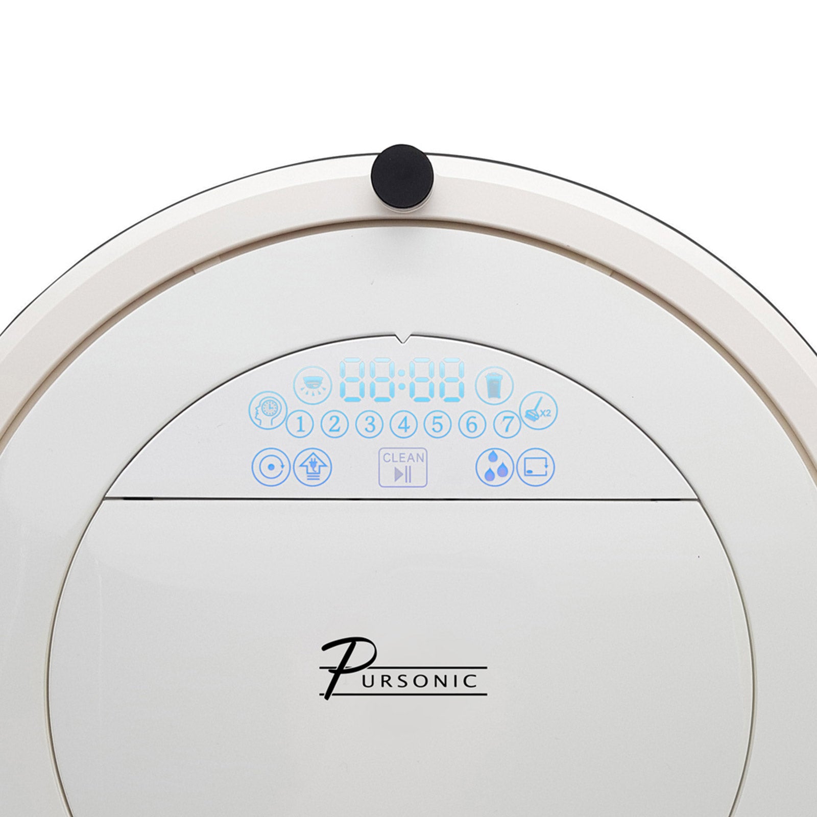 Pursonic i9 Robotic Vacuum Cleaner Carpet Floor Dry Wet Mopping Auto Robot White White